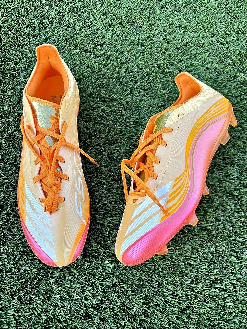Puma F50 Messi Pro FG Soccer Cleats Orange & Pink US 9 NWT